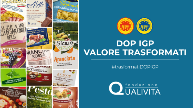 DOP IGP valore trasformati