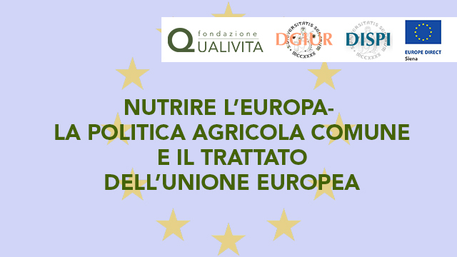 Nutrire l’Europa - UNISI