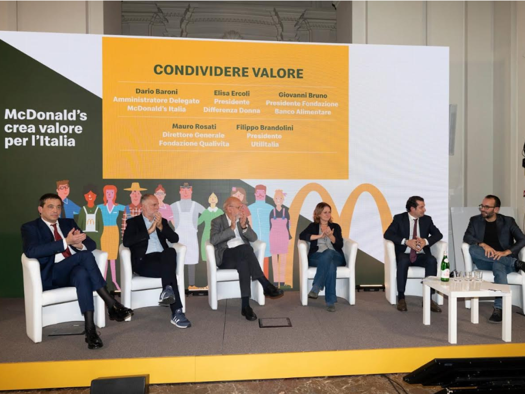 2023 - Roma, McDonald's crea valore per l'Italia