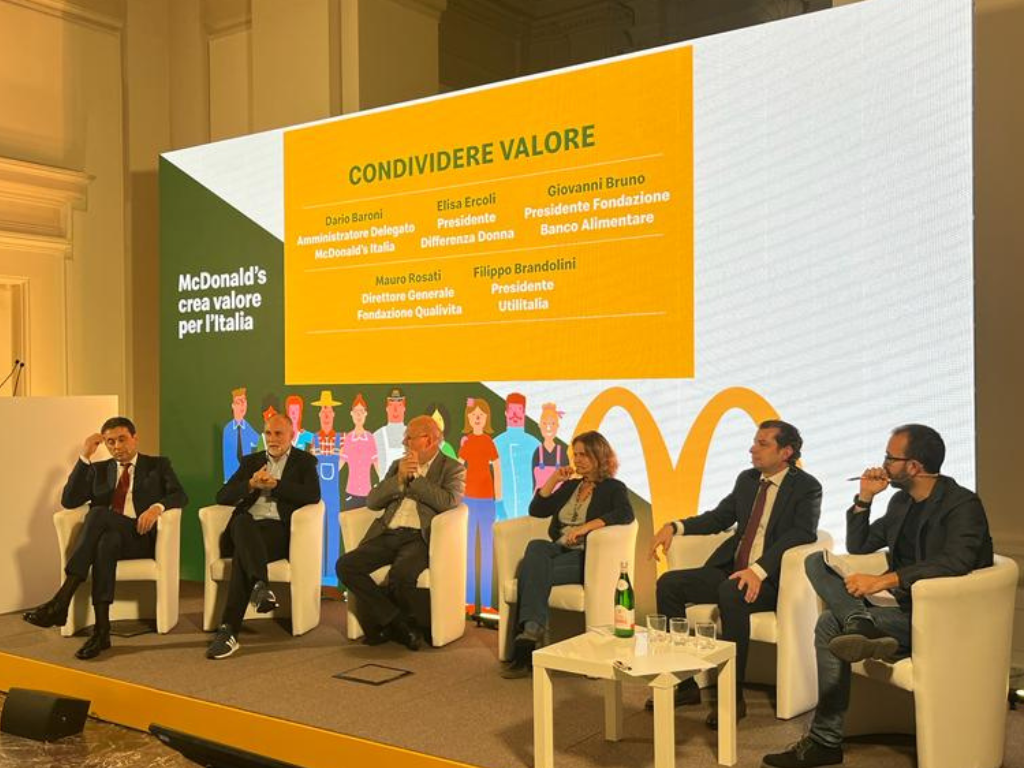 2023 - Roma, McDonald's crea valore per l'Italia