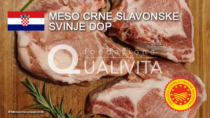 Meso Crne Slavonske Svinje DOP - Croazia