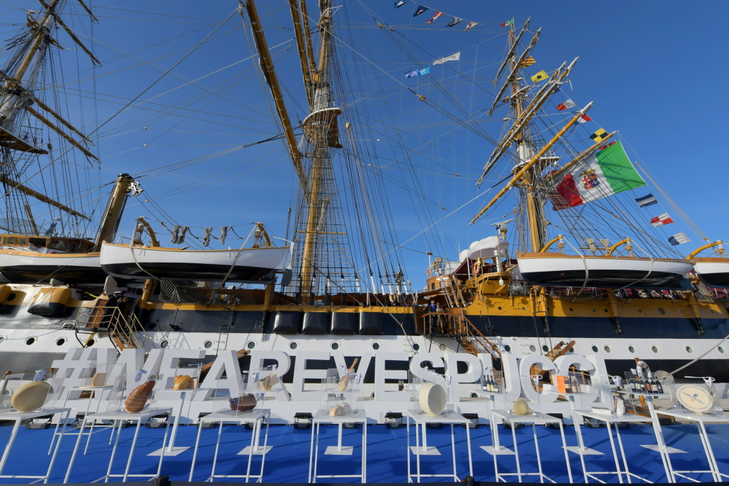 2025 - Esposizione dei prodotti DOP IGP – Nave Amerigo Vespucci