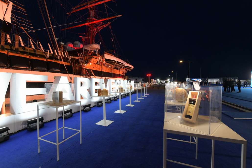 2025 - Esposizione dei prodotti DOP IGP – Nave Amerigo Vespucci
