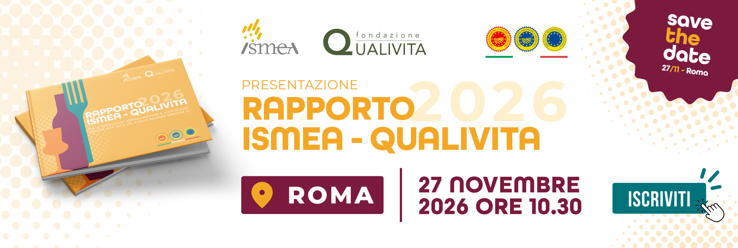 Testatina Rapporto ismea qualivita 2026